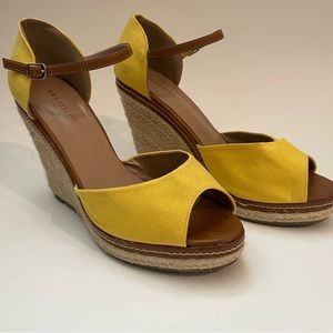 Ann Taylor Espadrille Wedges